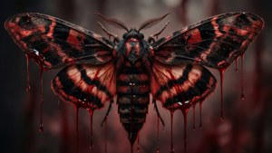 Blood Drip Moth