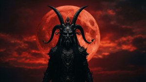 Blood Moon Baphomet