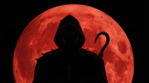 Blood Moon Silhouette