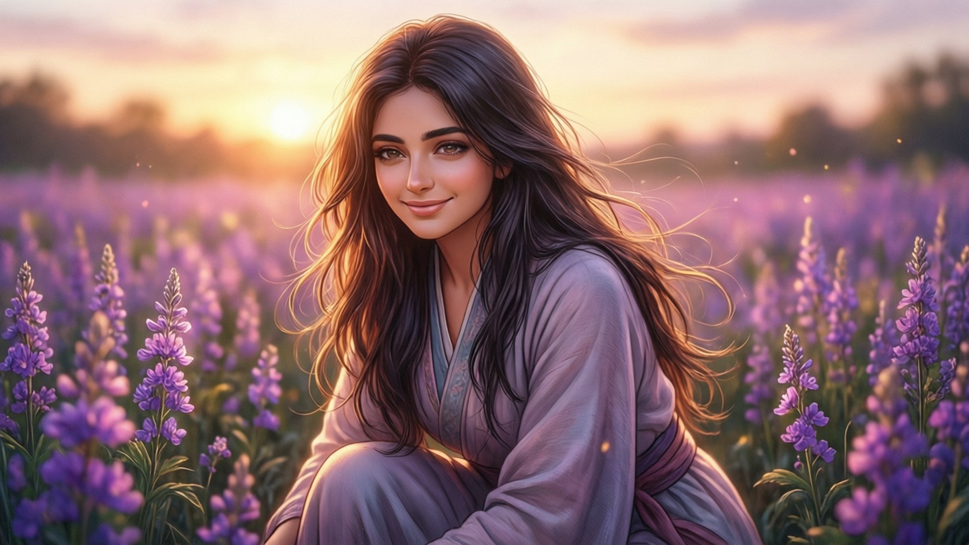 Bloom of Serenity by Wallpapers.art Studio