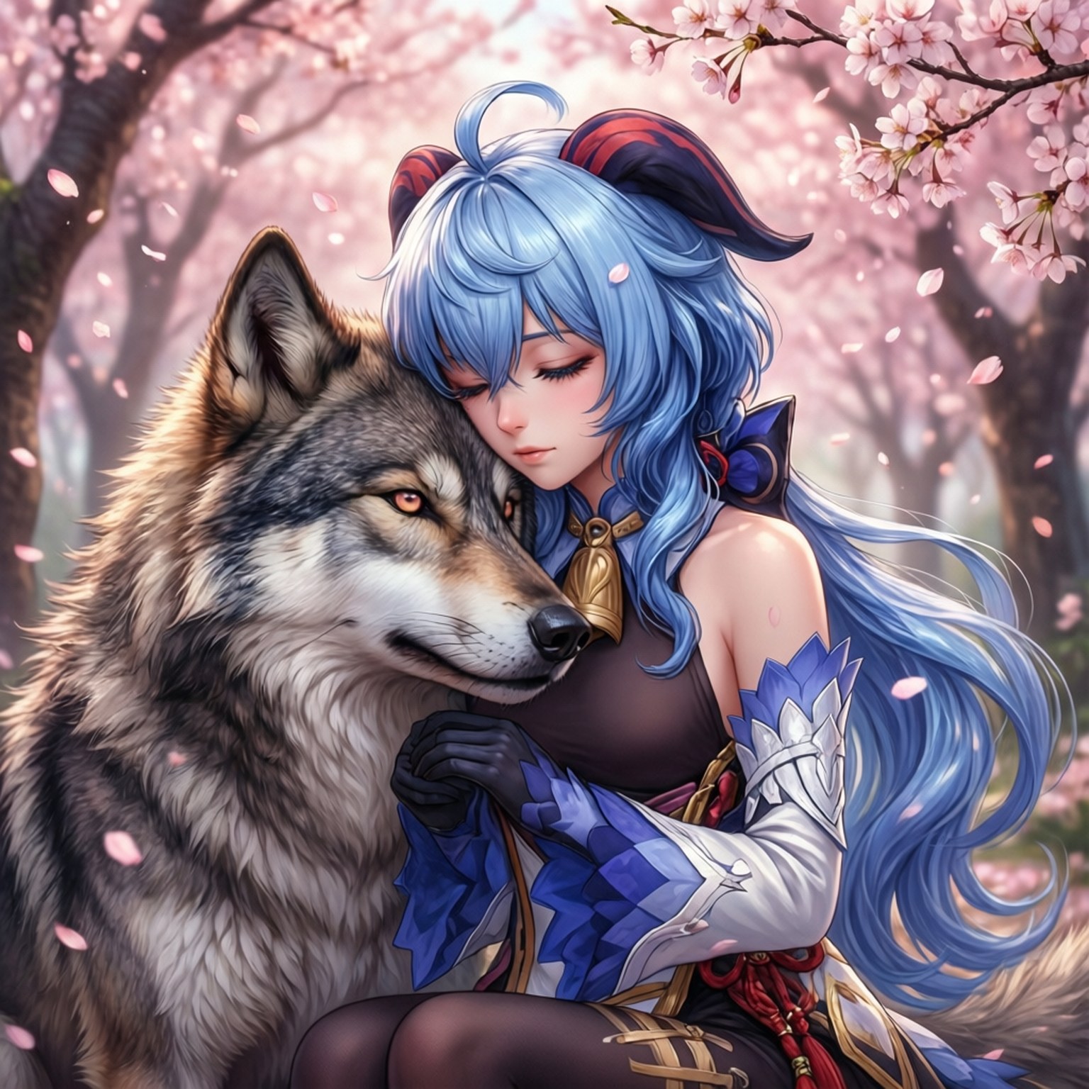 Blossom Bond by Wallpapers.art Studio