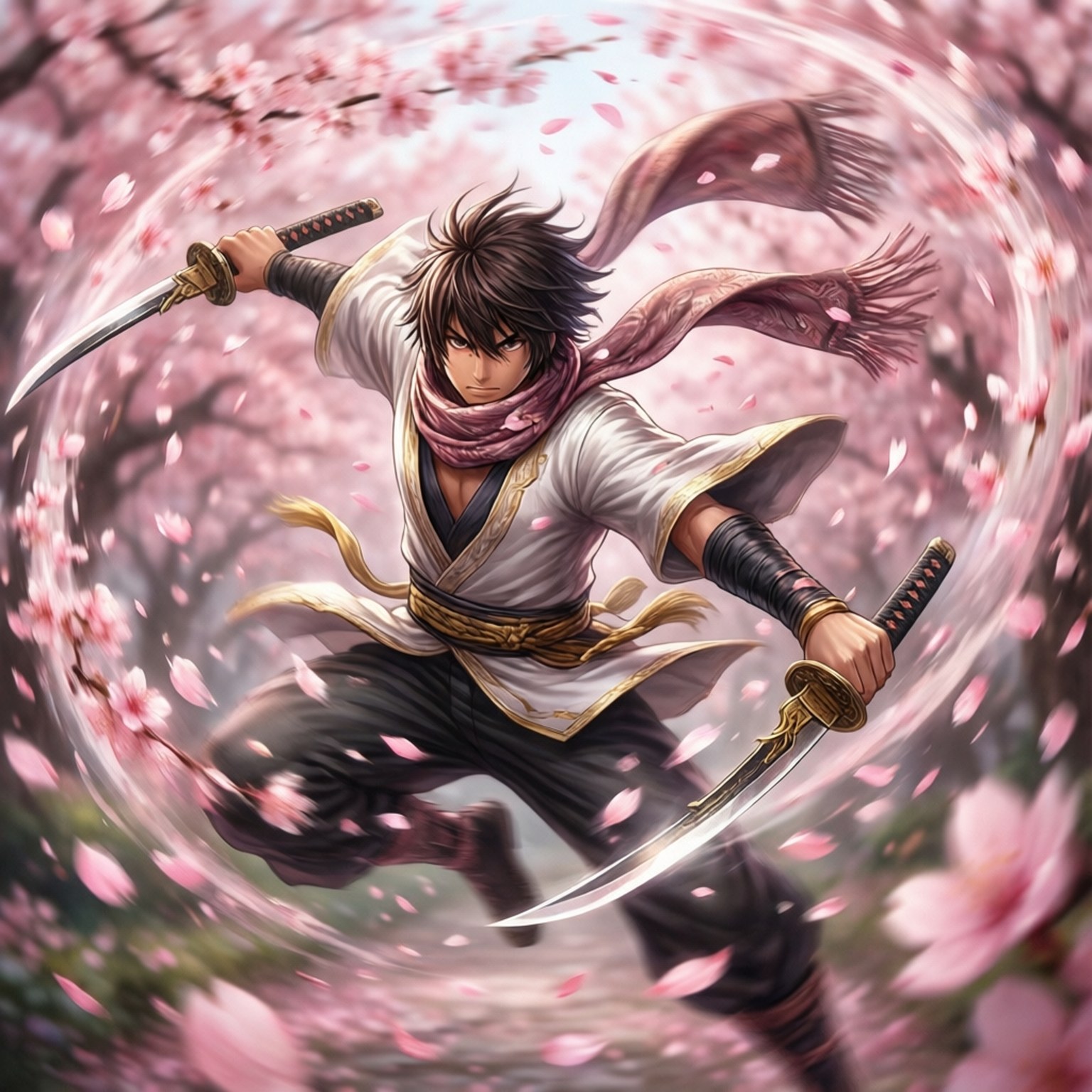Blossom Dance by Wallpapers.art Studio