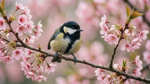 Blossom Perch Titmouse