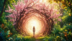 Blossom Portal to Summer