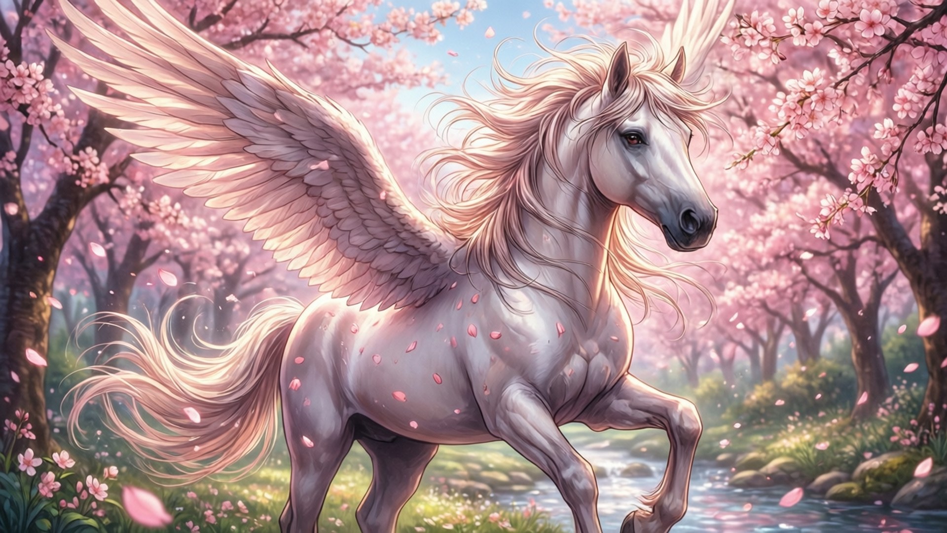 Blossom Wings by Wallpapers.art Studio