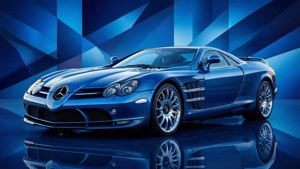 Blue Abstract Exelero