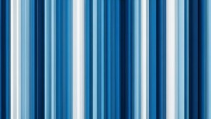 Blue and White Stripes