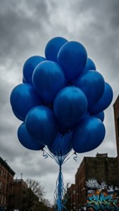Blue Balloons Moody