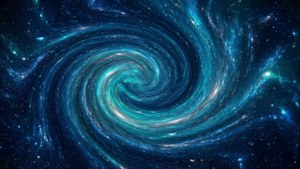 Blue Cosmic Whirlpool