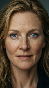 Blue Eyes and Freckles