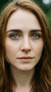 Blue Eyes Portrait