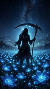 Blue Flower Reaper
