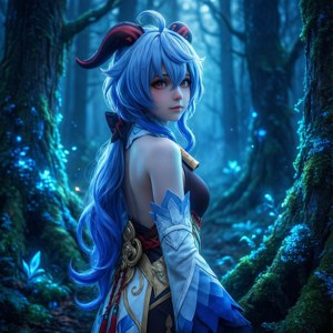Blue Forest Spirit