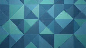 Blue Geometric Pattern