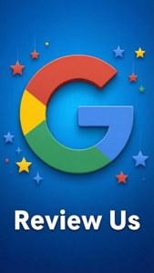 Blue Google Review Vibe
