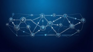 Blue Gradient Roadmap