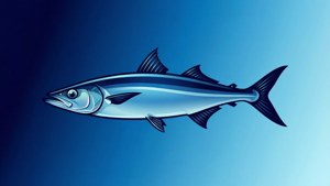 Blue Gradient Saury