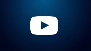 Blue Gradient YouTube Logo
