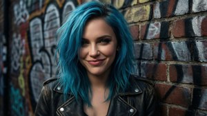 Blue Hair Rebel