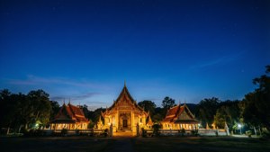 Blue Hour at the Ruins