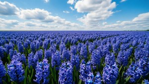 Blue Hyacinth Field