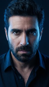 Blue Intensity Portrait
