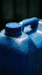 Blue Jerrycan Macro