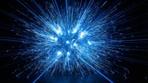Blue Laser Burst