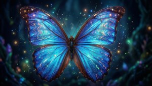 Blue Magic Butterfly