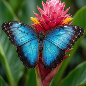 Blue Morpho Butterfly