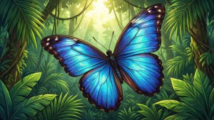 Blue Morpho Glide