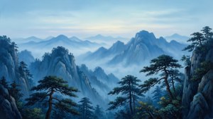 Blue Mountains at Dawn