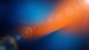 Blue Orange Gradient Glow