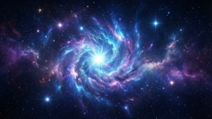Blue Purple Nebula Core