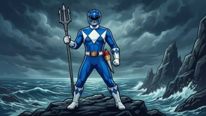 Blue Ranger Sea Stand