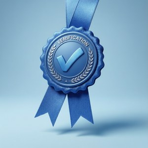 Blue Ribbon Badge