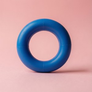 Blue Ring Minimal