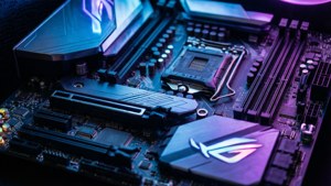 Blue ROG Motherboard Macro