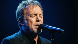 Blue Spotlight Singer