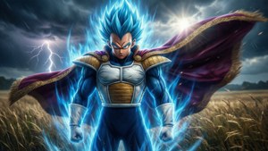 Blue Storm Vegeta