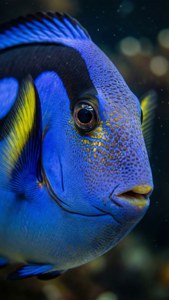 Blue Tang Close-up
