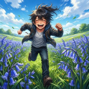 Bluebell Field Joy