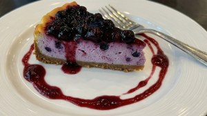 Blueberry Cheesecake Slice