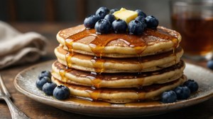 Blueberry Pancake Stack