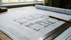 Blueprint with Tools