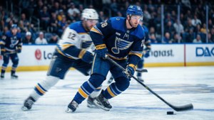 Blues Stickhandling Action