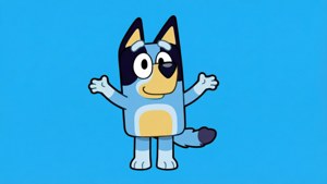 Bluey Happy Pose