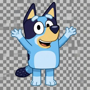 Bluey Joyful Full Body