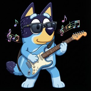 Bluey Rock Star Guitar
