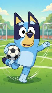 Bluey the Athlete